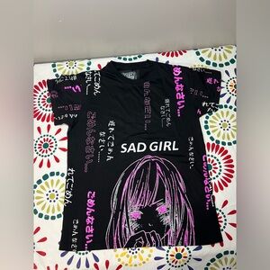 Fresh Laundry Sad Girl Graphic Tee